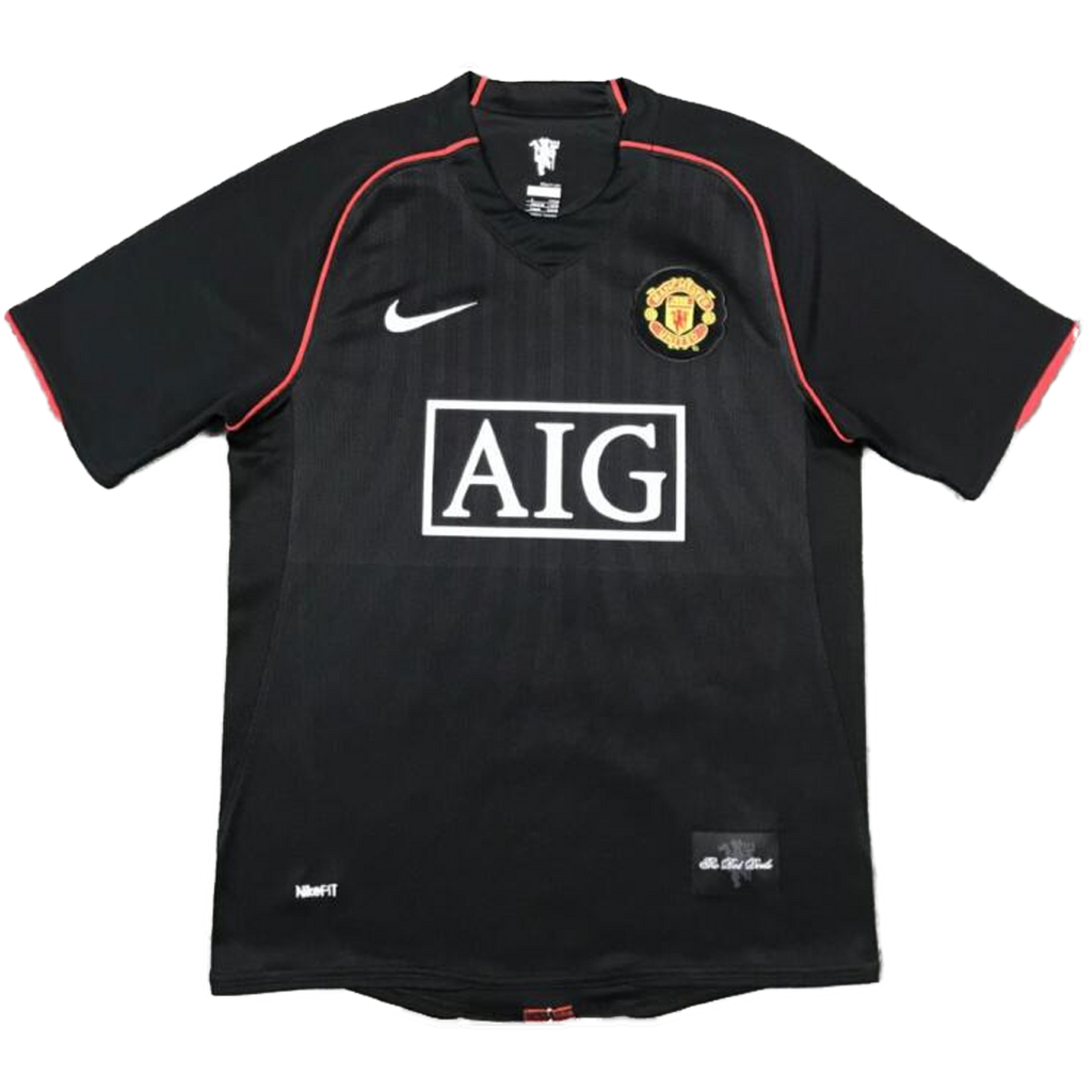 Camiseta de fútbol retro de visitante del Manchester United 2007/08