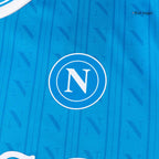 Soccer Kits DE BRUYNE #11 Napoli Home Soccer Jersey 2025/26 Blue