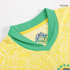 Kits de fútbol: Camiseta de fútbol local de Brasil para niños (camiseta y pantalones cortos) Copa América 2024
