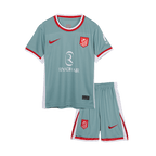 Maillot de football extérieur Atlético Madrid pour enfant (maillot + short) 2024/25