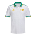 Camiseta de fútbol Roma 2025/26, tercera equipación, visitante, blanca