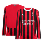 Soccer Kits AC Milan Home Long Sleeve Soccer Jersey 2024/25
