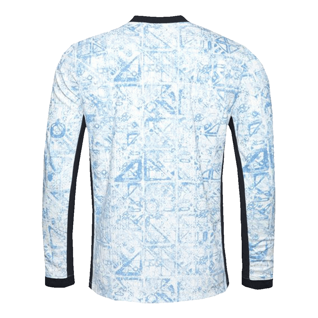 Soccer Kits Authentic Portugal Away Long Sleeve Soccer Jersey Euro 2024