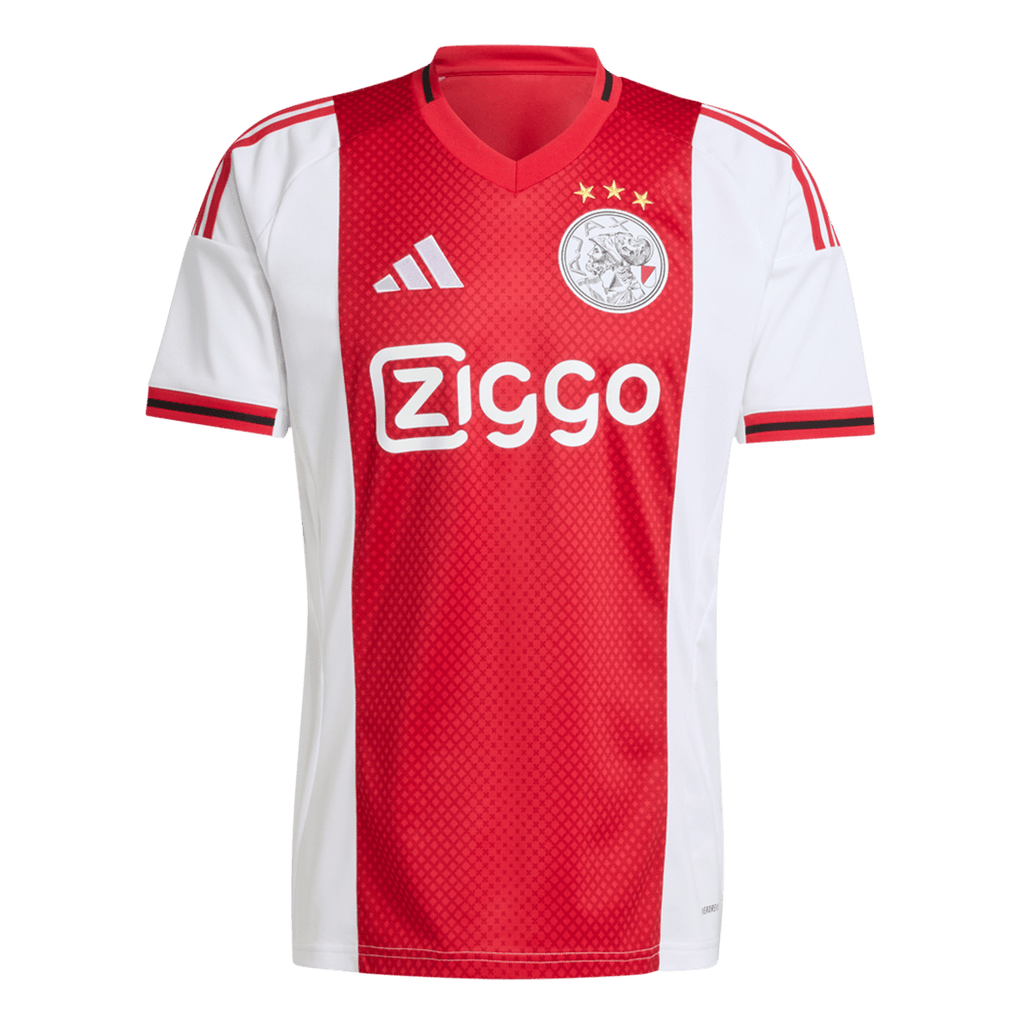 Soccer Kits Ajax Home Soccer Jersey 2025/26 Red&White