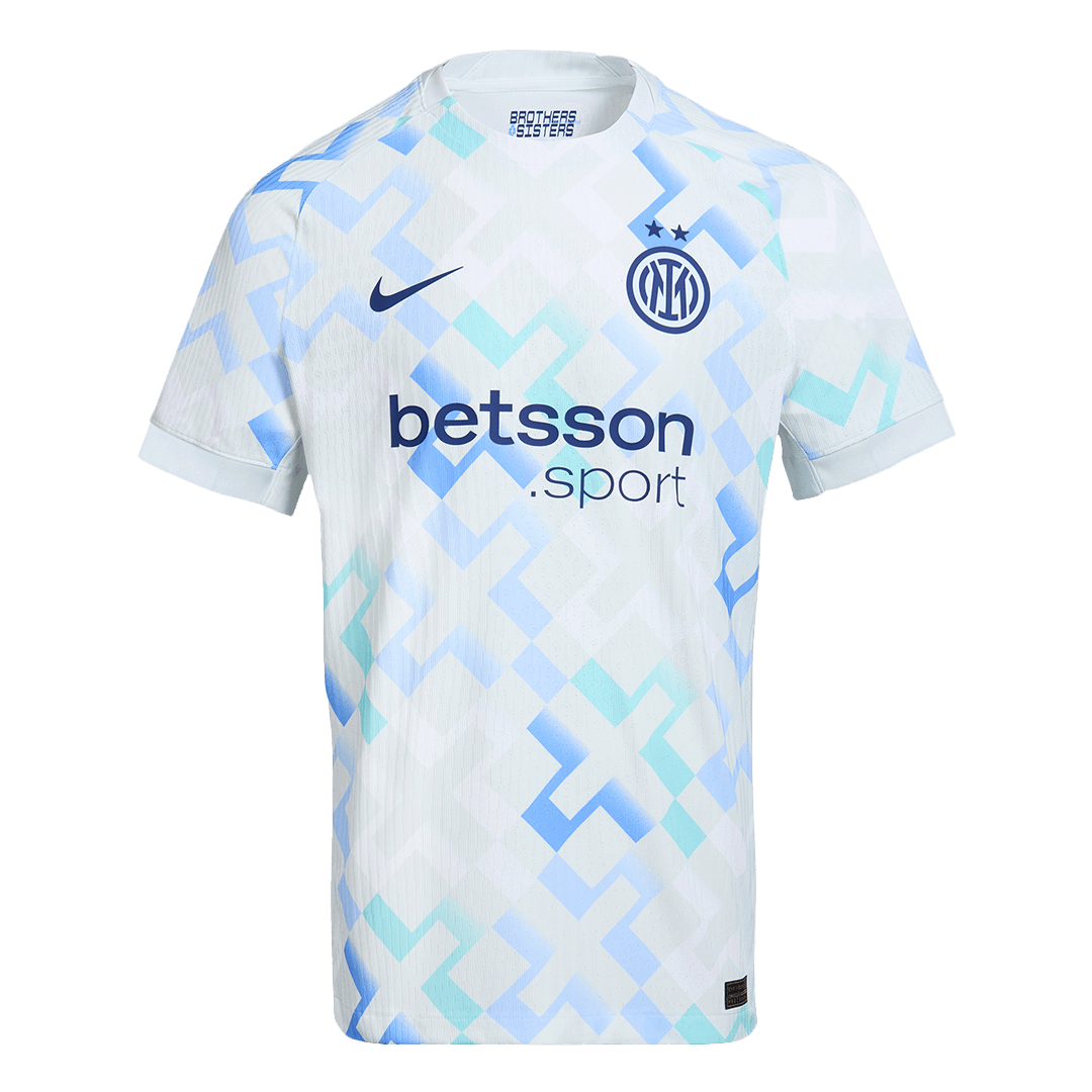 Soccer Kits Authentic Inter Milan Away Soccer Jersey 2025/26 Blue