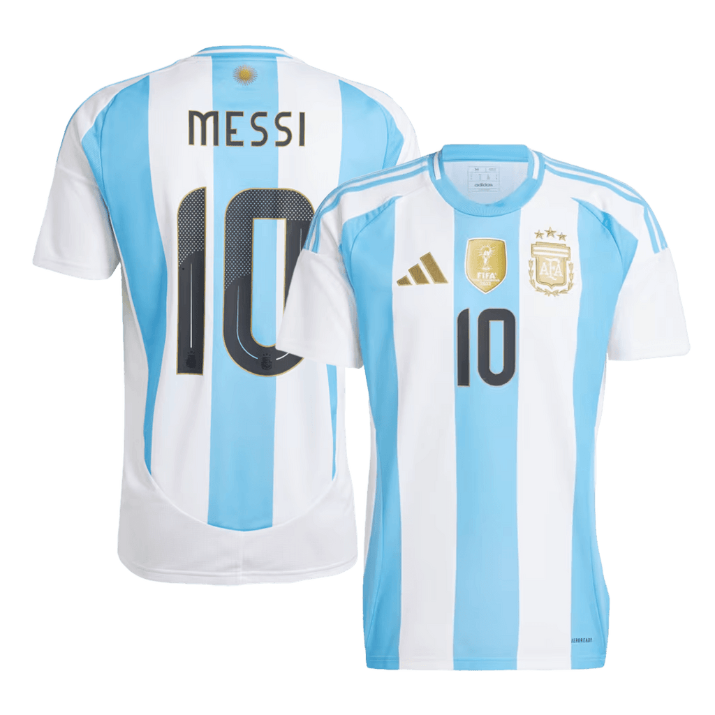 Maillot de football Messi #10 Argentine Domicile 2024 