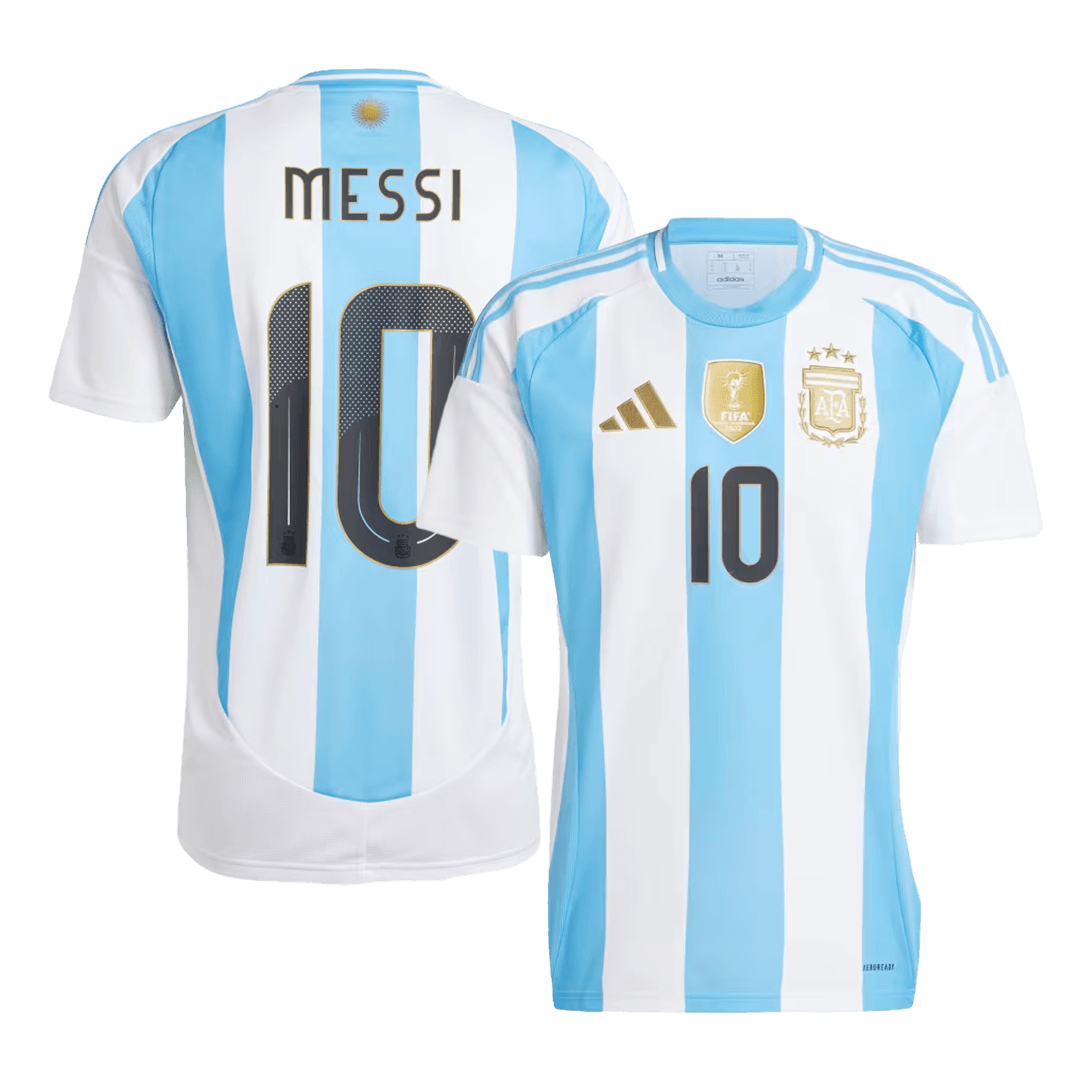 Maillot de football Messi #10 Argentine Domicile 2024 