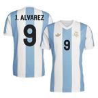 Maillot de football J.ALVAREZ #9 Argentine 2024 - 50e anniversaire