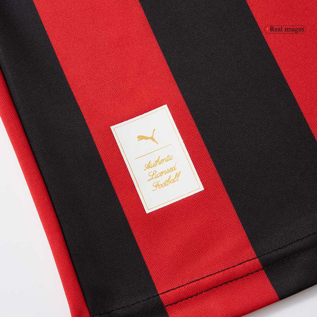 Soccer Kits #125 AC Milan 125th Anniversary Long Sleeve Soccer Jersey 2024/25