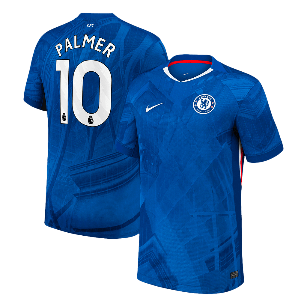 Kits de fútbol PALMER #10 Chelsea Home Soccer Jersey 2025/26 Azul