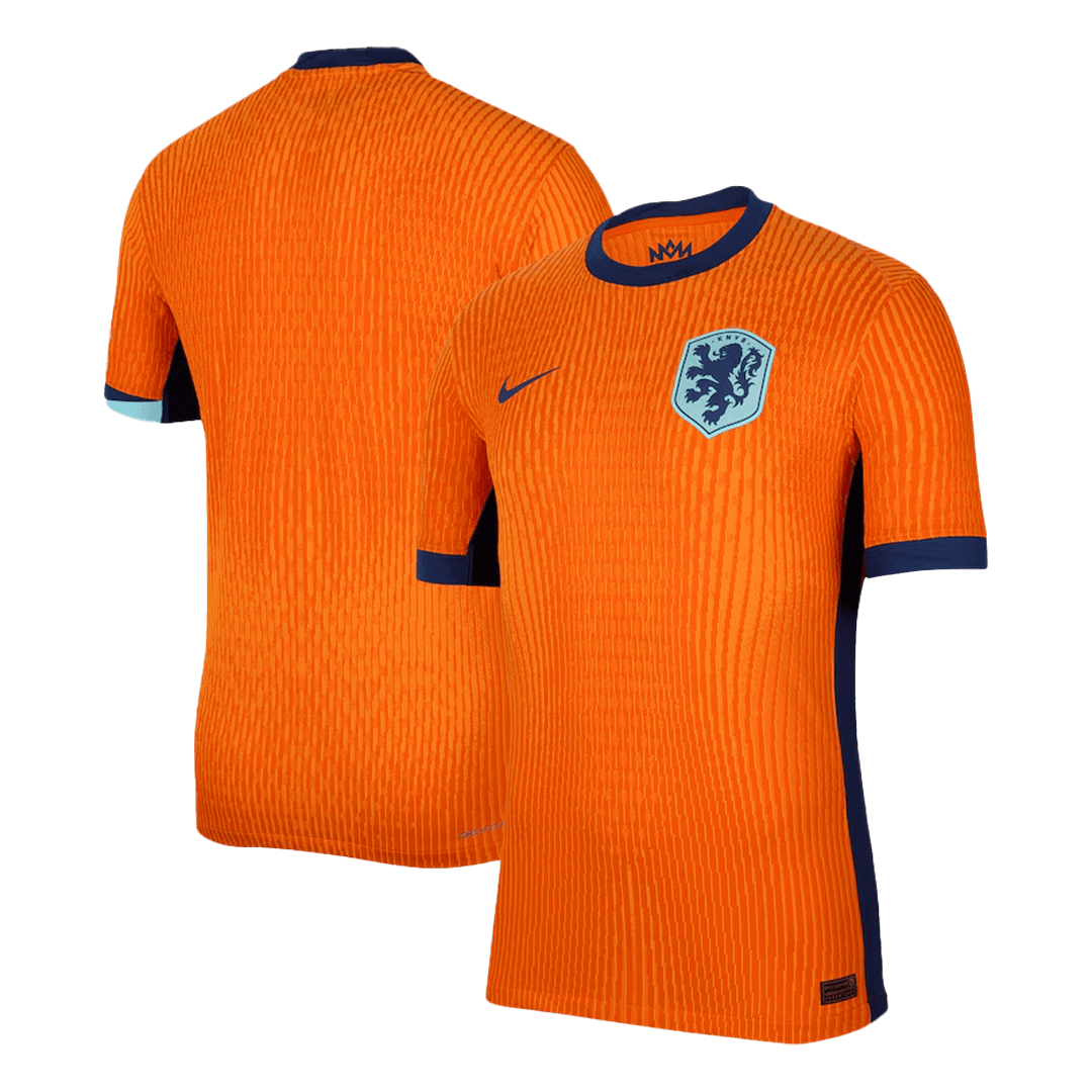 Soccer Kits Authentic Netherlands Home Soccer Jersey Euro 2024