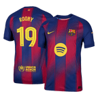 Camiseta de fútbol ROONY #19 Auténtica del Barcelona 2025/26 Rojo y Azul - UCL