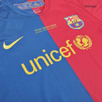 Camiseta de fútbol retro de manga larga del Barcelona 2008/09 - Final de la UCL