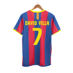 Kits de fútbol retro DAVID VILLA #7 2010/11 Barcelona Home Soccer Jersey