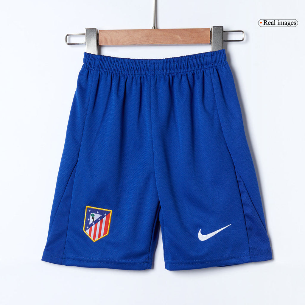 Maillot de football domicile Atlético Madrid pour enfant (maillot, short, chaussettes) 2025/26
