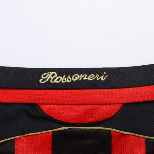 Camiseta de fútbol retro de manga larga del AC Milan 2006/07