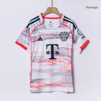 Maillot de football extérieur Bayern Munich 2025/26 pour enfant (maillot, short, chaussettes) Blanc