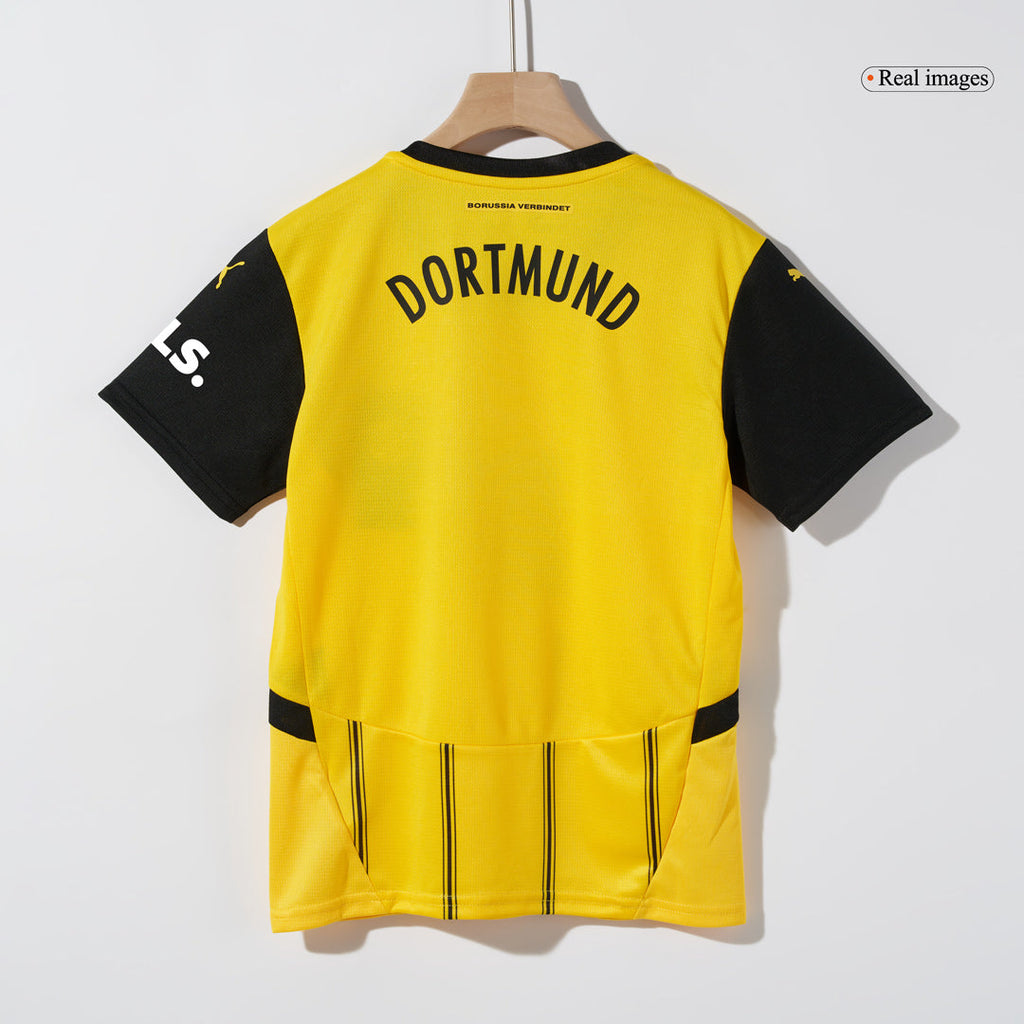 Kits de fútbol para niños: Camiseta local del Borussia Dortmund (camiseta y pantalones cortos) 2024/25