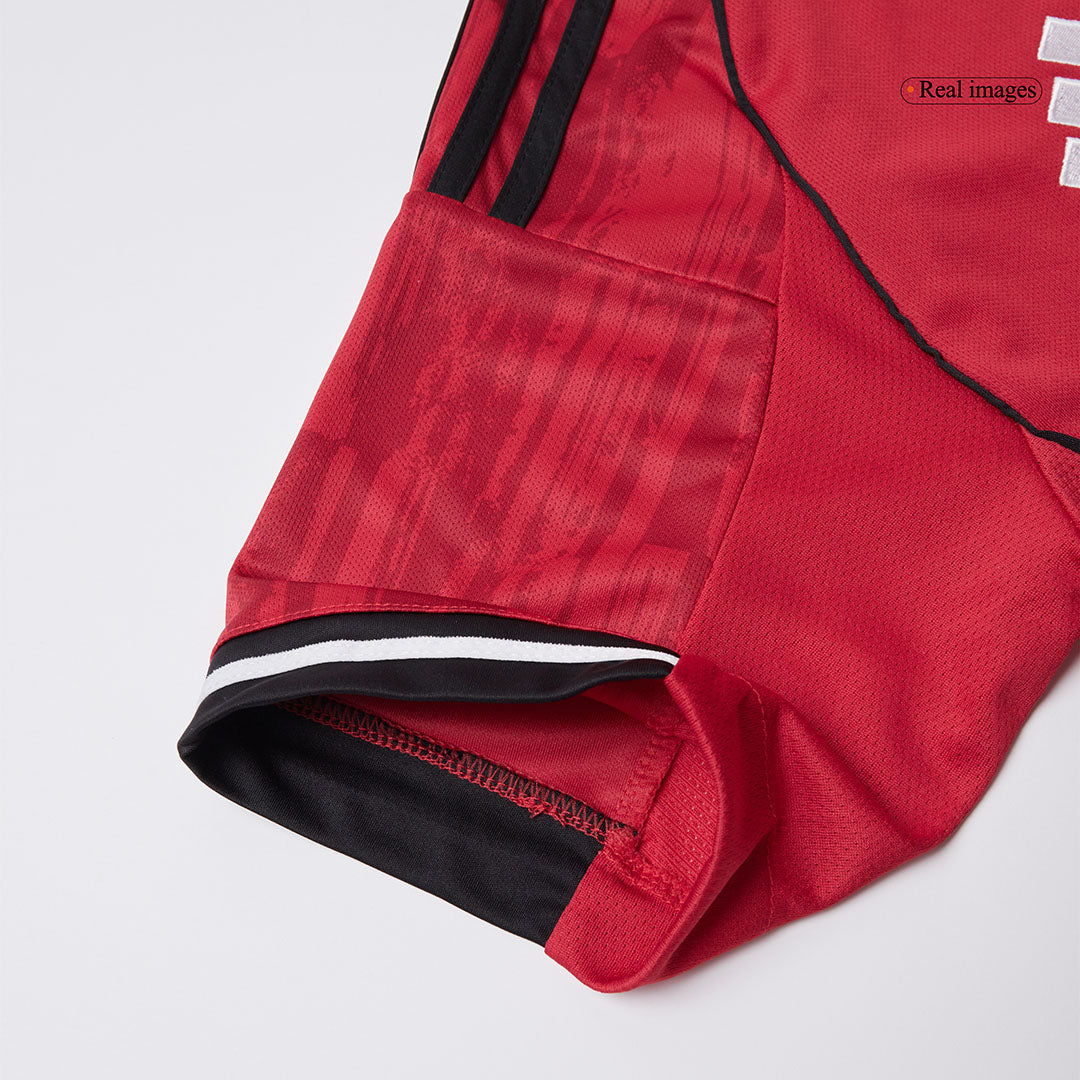 Soccer Kits B.FERNANDES #8 Manchester United Home Soccer Jersey 2025/26 Red