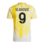 Soccer Kits Authentic  VLAHOVIĆ  #9 Juventus Away Soccer Jersey 2024/25 - Save The Children Sponsor