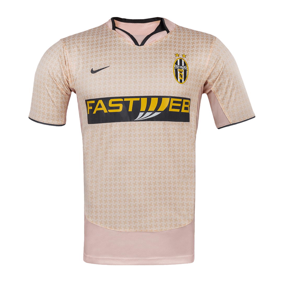 Camiseta de fútbol retro de visitante de la Juventus 2003/04