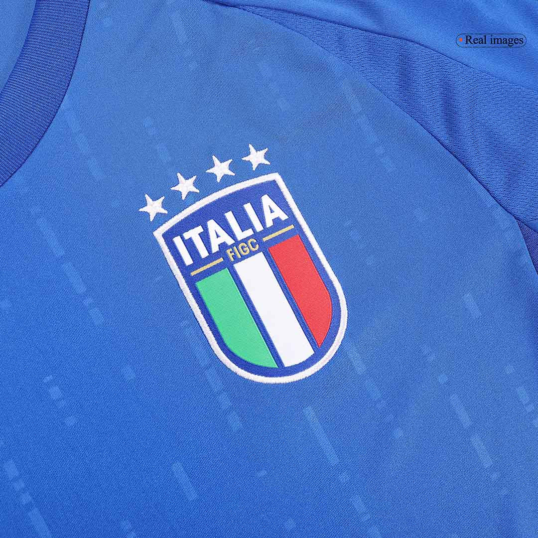 Soccer Kits CHIESA #14 Italy Home Soccer Jersey Euro 2024