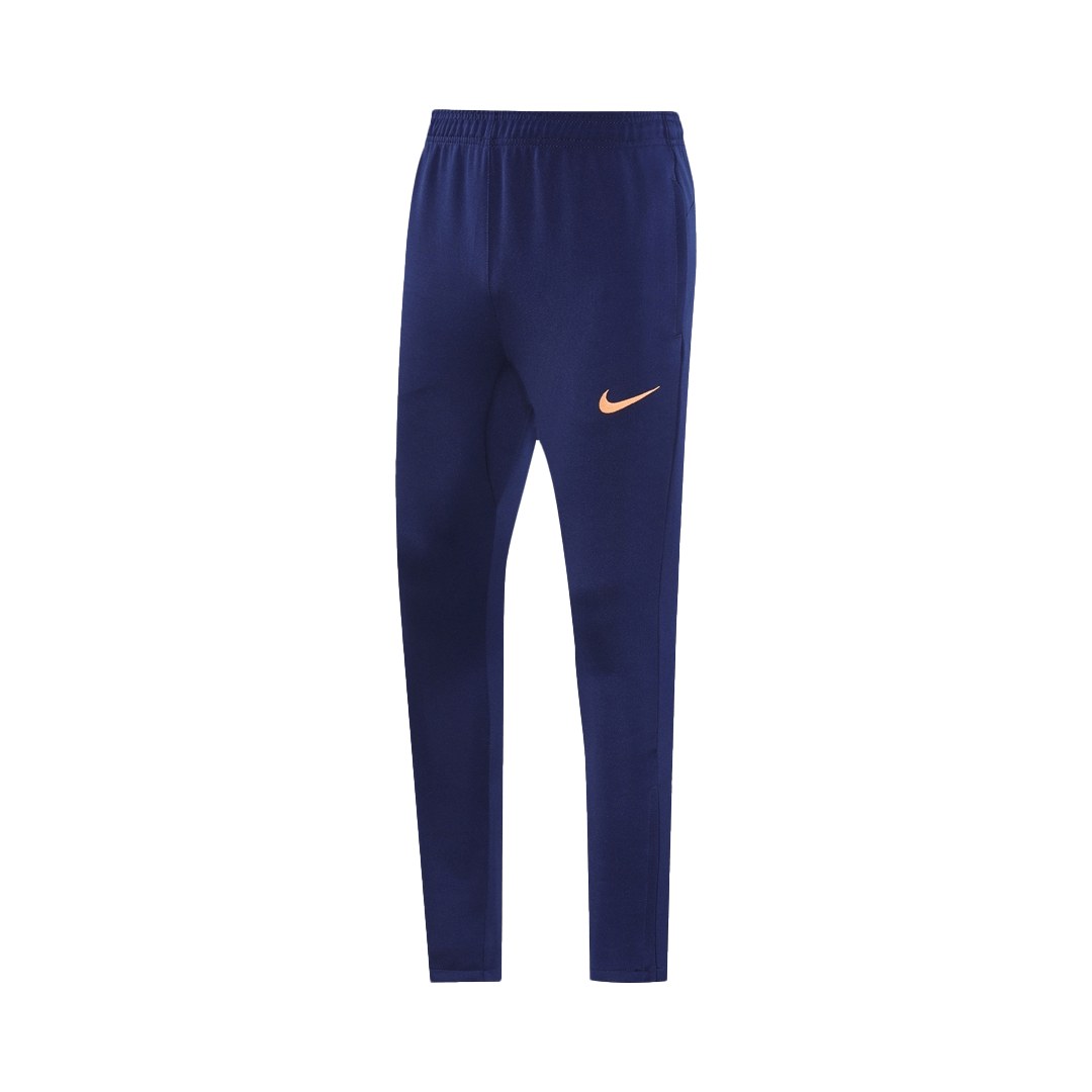 Soccer Kits 25/26 Barcelona Training Jacket Kit(Jacket+Pants) Navy&Orange