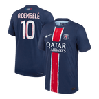 Soccer Kits Authentic O.DEMBÉLÉ #10 PSG Home Soccer Jersey 2024/25 Navy