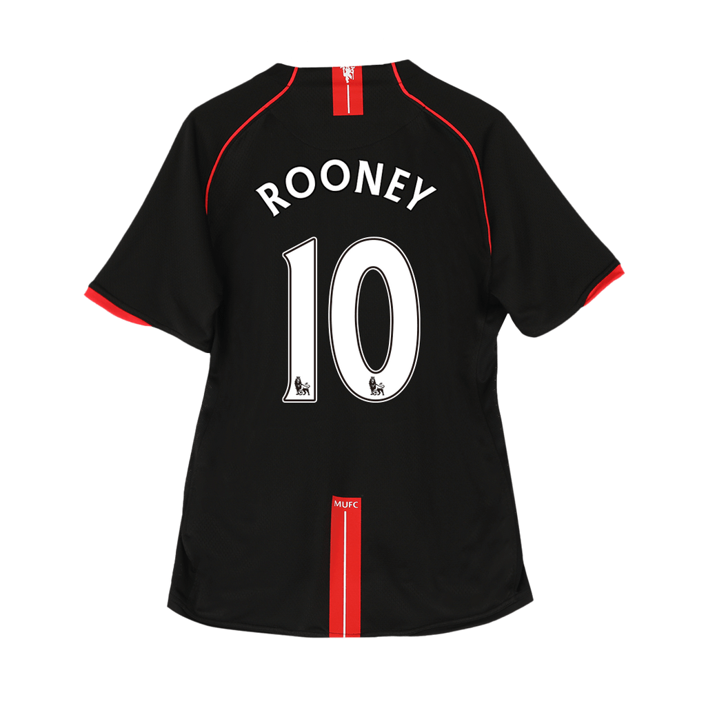 Camiseta de fútbol retro ROONEY #10 2007/08 Manchester United Visitante