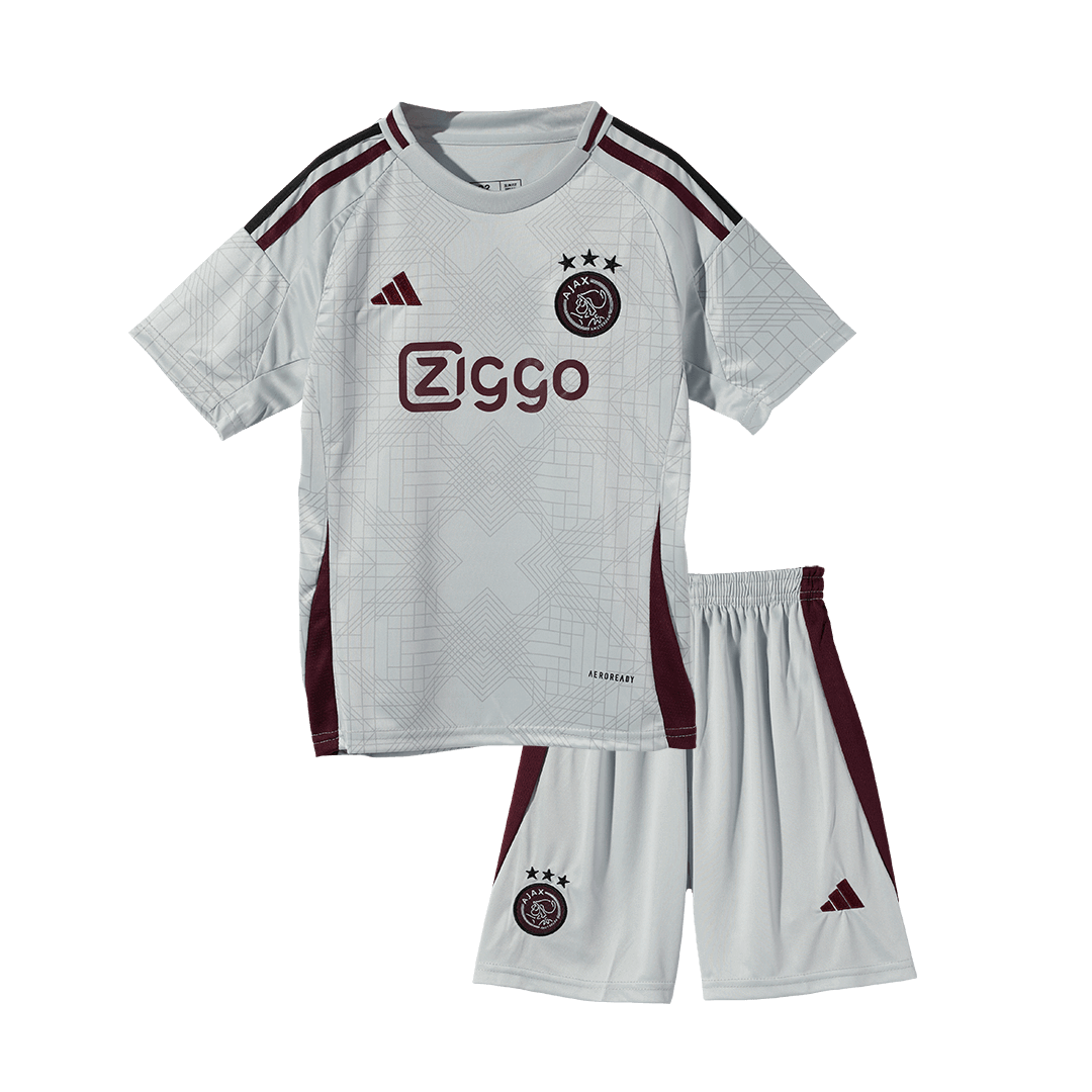 Maillot de football extérieur Ajax Third pour enfant (maillot + short) 2024/25