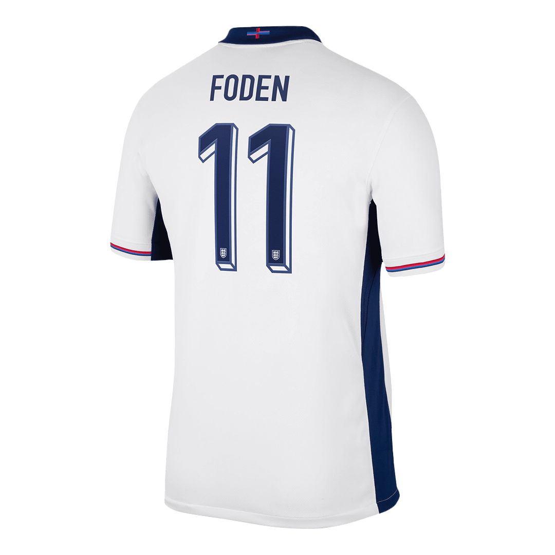 Maillot de football domicile Angleterre FODEN #11 Euro 2024