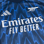Soccer Kits Authentic SAKA #7 Arsenal Away Soccer Jersey 2025/26 Blue