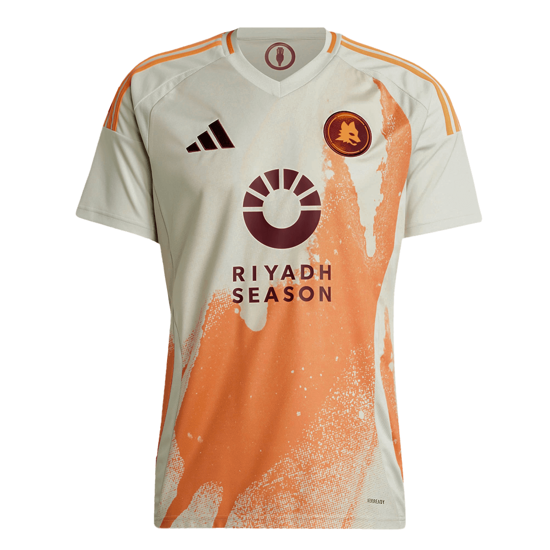 Camiseta de fútbol de visitante de la Roma 2024/25