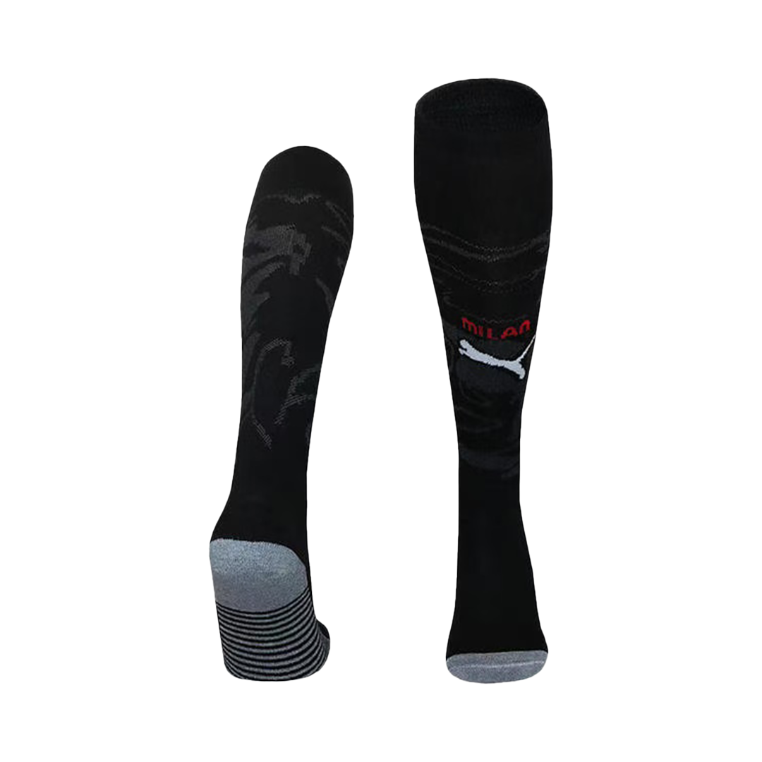 Maillots de football pour enfants 25/26 AC Milan Domicile Chaussettes Noir