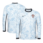 Soccer Kits Authentic Portugal Away Long Sleeve Soccer Jersey Euro 2024