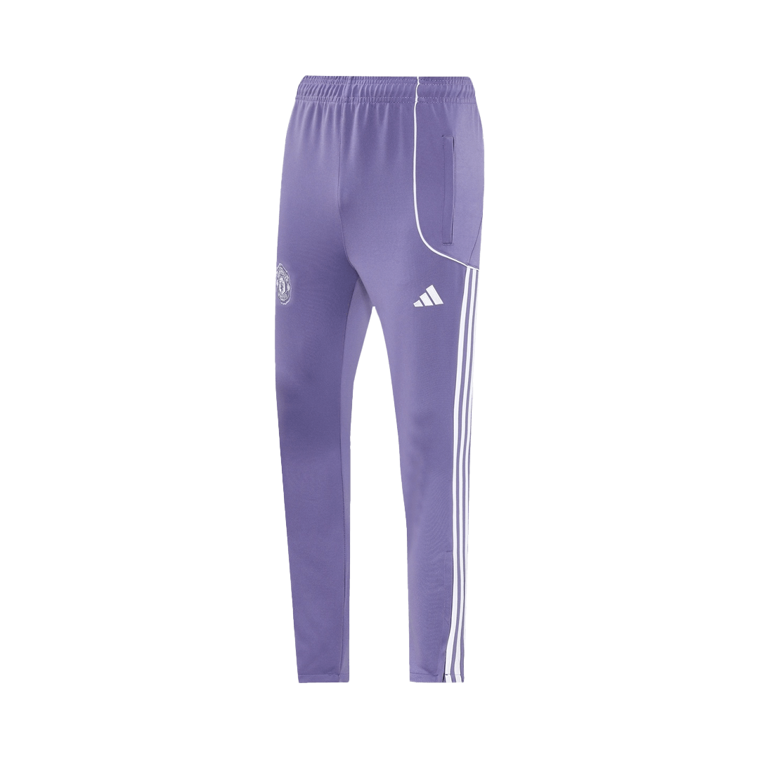 Soccer Kits 25/26 Manchester United Training Jacket Kit(Jacket+Pants) Purple