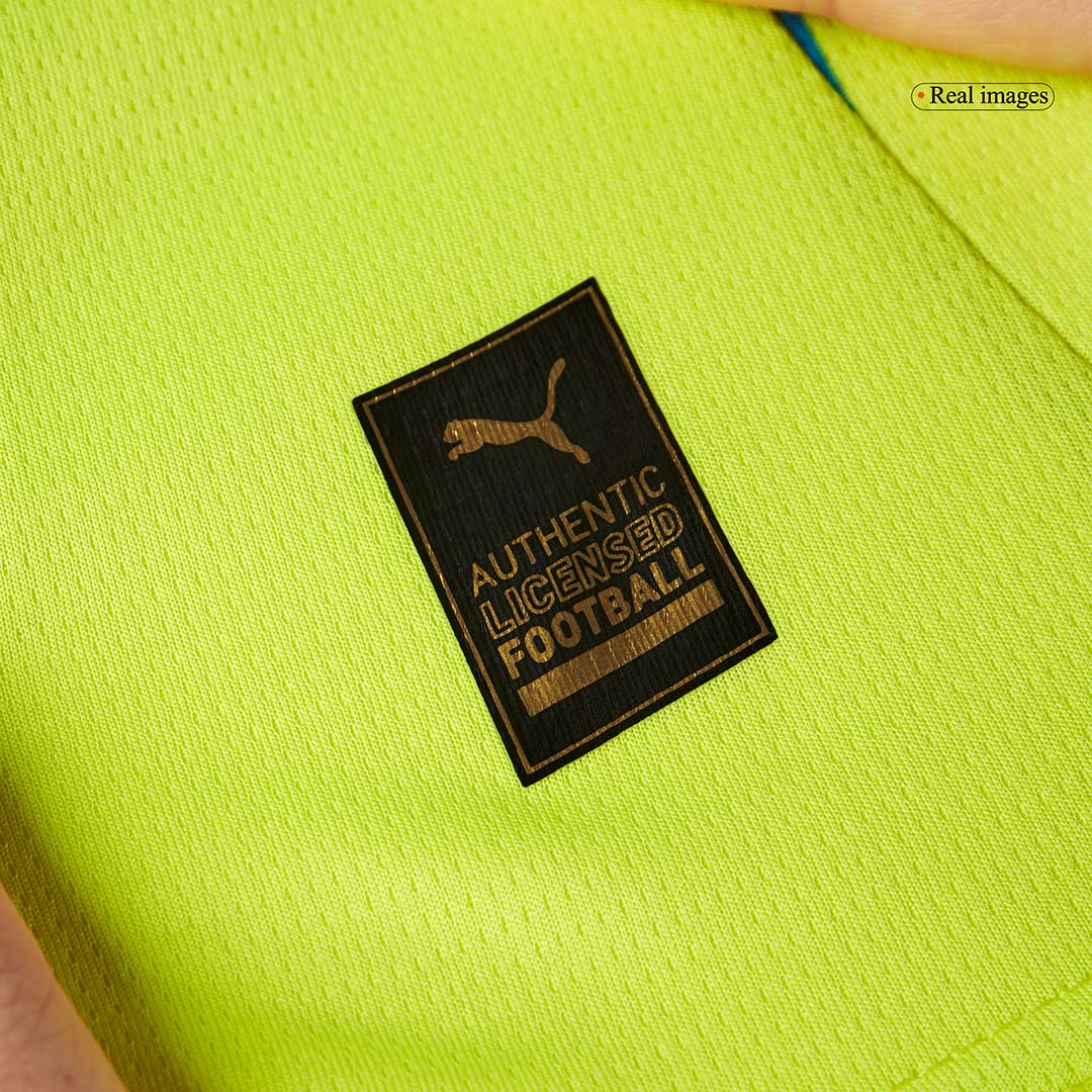 Camiseta de visitante del Manchester City para niños (camiseta y pantalón corto) 2024/25