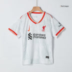 Maillots de football Liverpool pas chers pour enfant, troisième maillot extérieur 2024/25 (maillot + short)