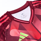 Maillot de football extérieur Allemagne 2025 Rouge - Euro féminin