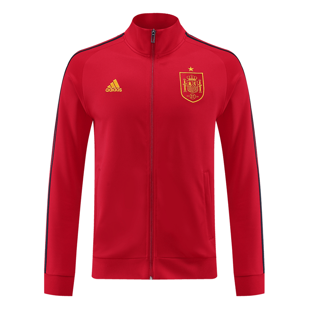 Equipaciones de fútbol: Chaqueta de entrenamiento de España (chaqueta y pantalón) 2022/23