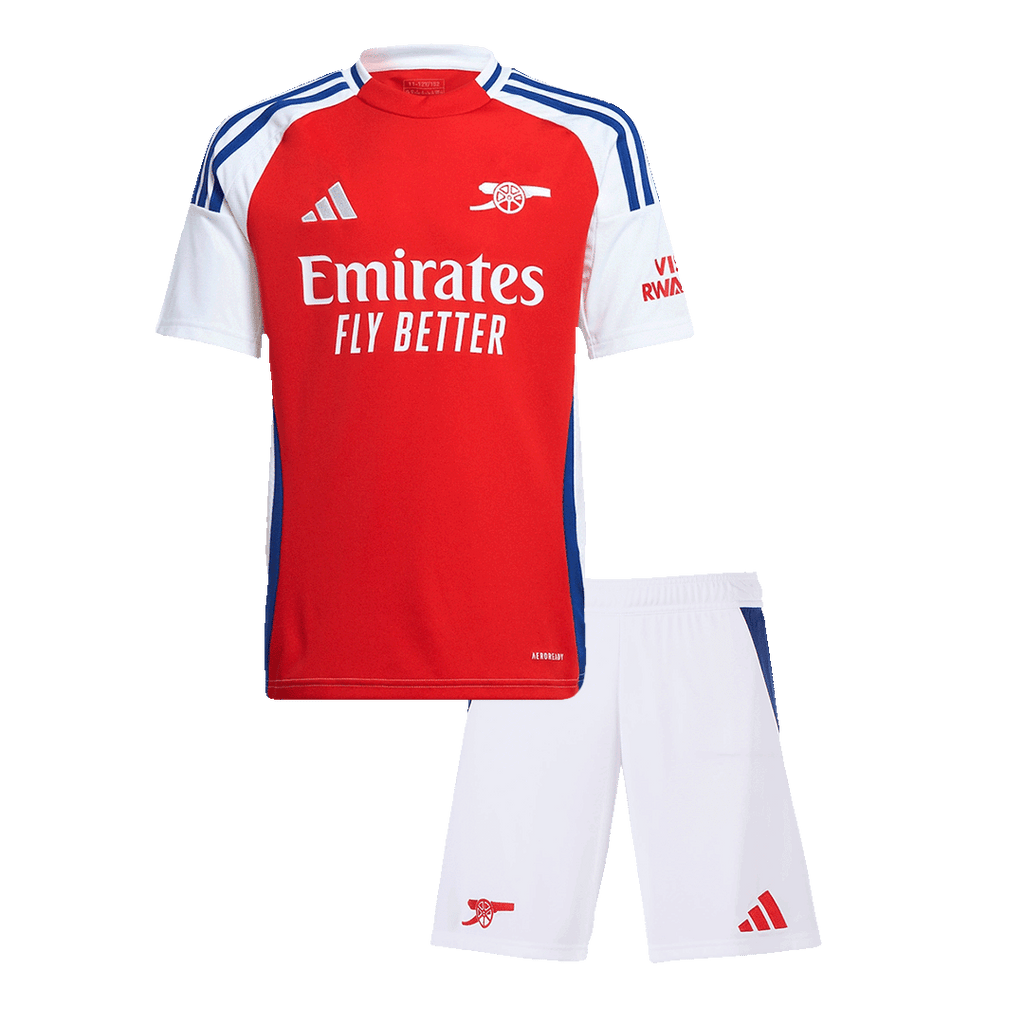 Kit de fútbol para niños: camiseta local del Arsenal (camiseta y pantalones cortos) 2024/25