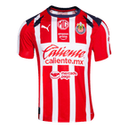 Soccer Kits Chivas Home Soccer Jersey 2025/26 Red&White