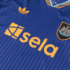 Camiseta de fútbol infantil de visitante del Newcastle United (camiseta y pantalón corto) 2025/26, azul marino
