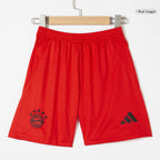 Maillot de football domicile Bayern Munich 2024/25 pour enfant (maillot, short, chaussettes) Rouge