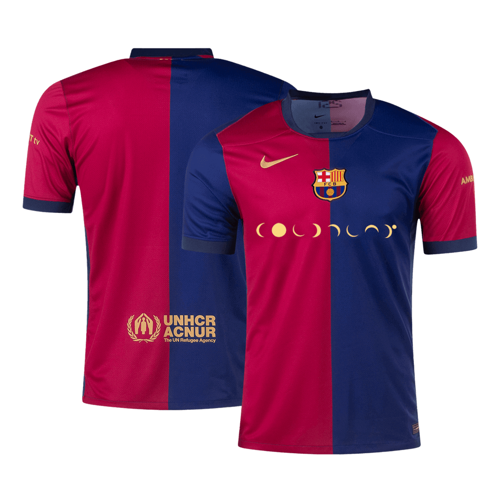 Soccer Kits Barcelona Home Soccer Jersey 2024/25 - COLDPLAY