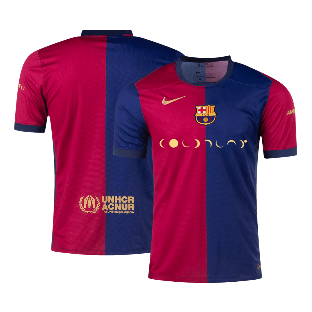 Soccer Kits Barcelona Home Soccer Jersey 2024/25 - COLDPLAY