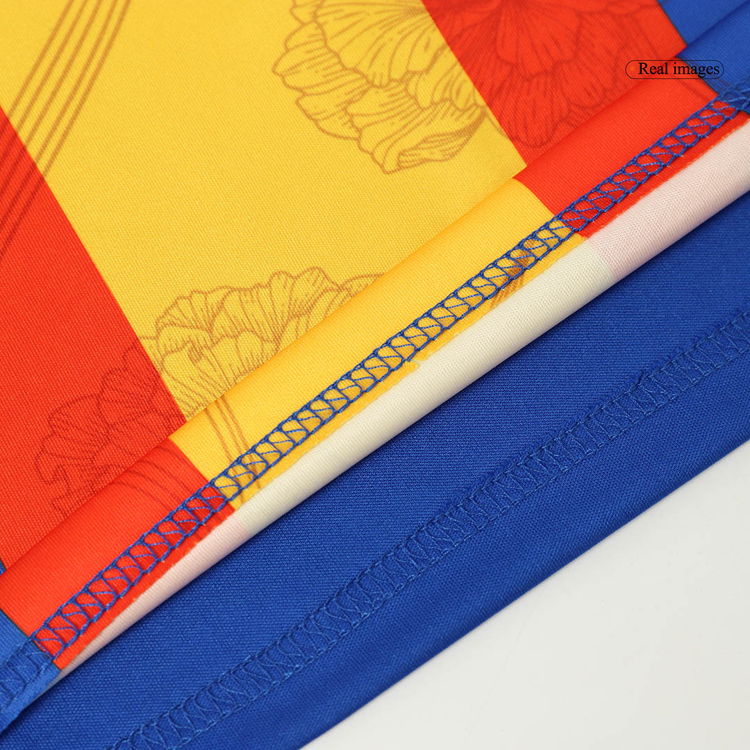 Maillots de football Espagne pré-match Euro 2024 