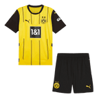 Soccer Kits Borussia Dortmund Home Soccer Jersey Kit(Jersey+Shorts) 2024/25