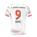 Maillot de football extérieur Bayern Munich KANE #9 2025/26 Blanc