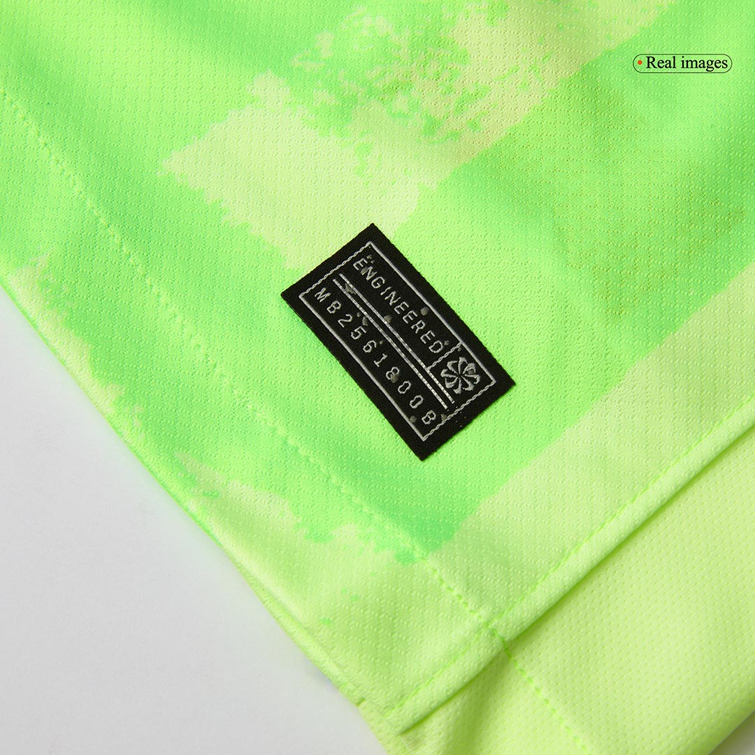 Soccer Kits Barcelona Third Away Soccer Jersey Kit(Jersey+Shorts) 2024/25 - UCL